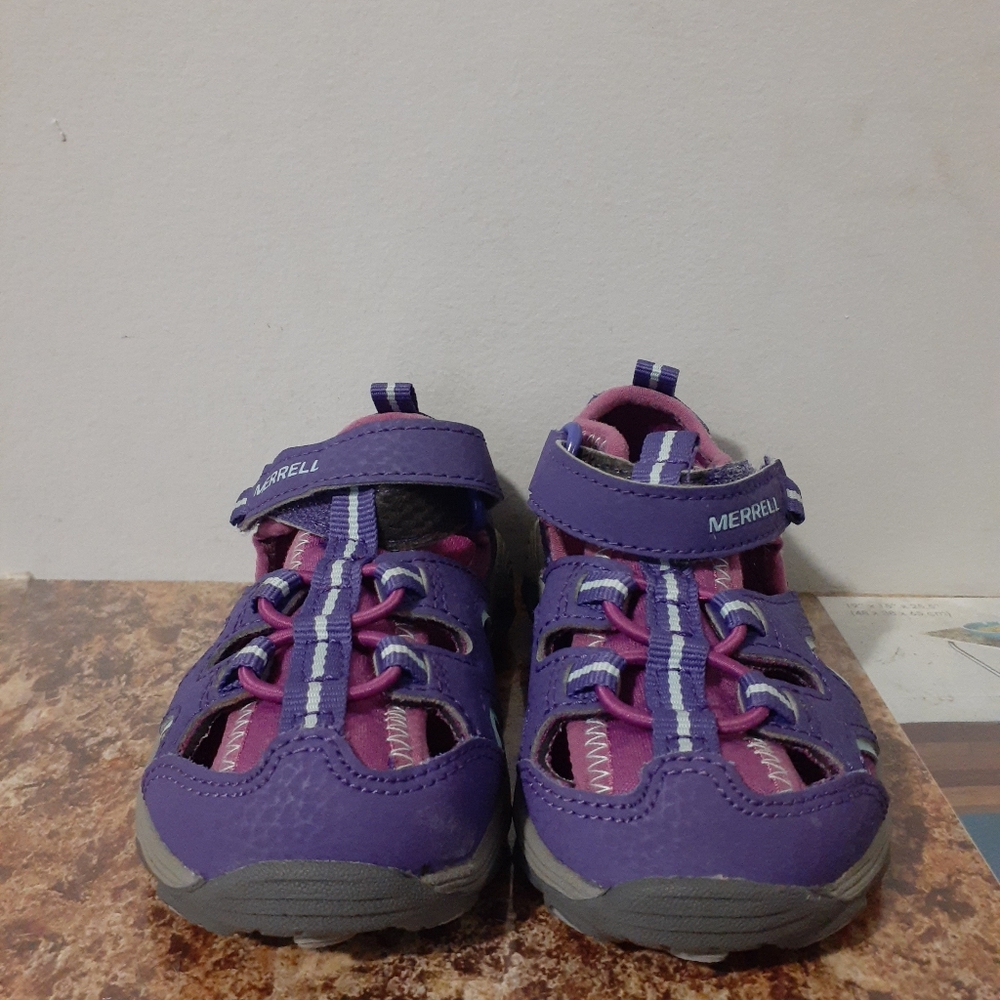 Merrell Kids Purple Outdoor Sandals